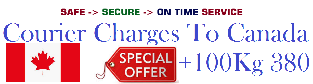 Courier Charges India To Toronto